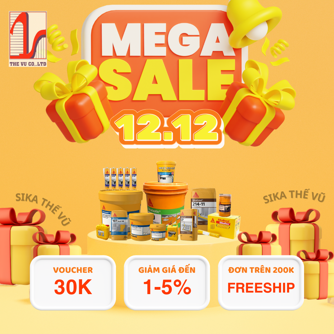 Ngày sale cuối năm - Mega 12.12 - Sika Thế Vũ